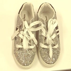Loyalty & Faith glitter sneakers